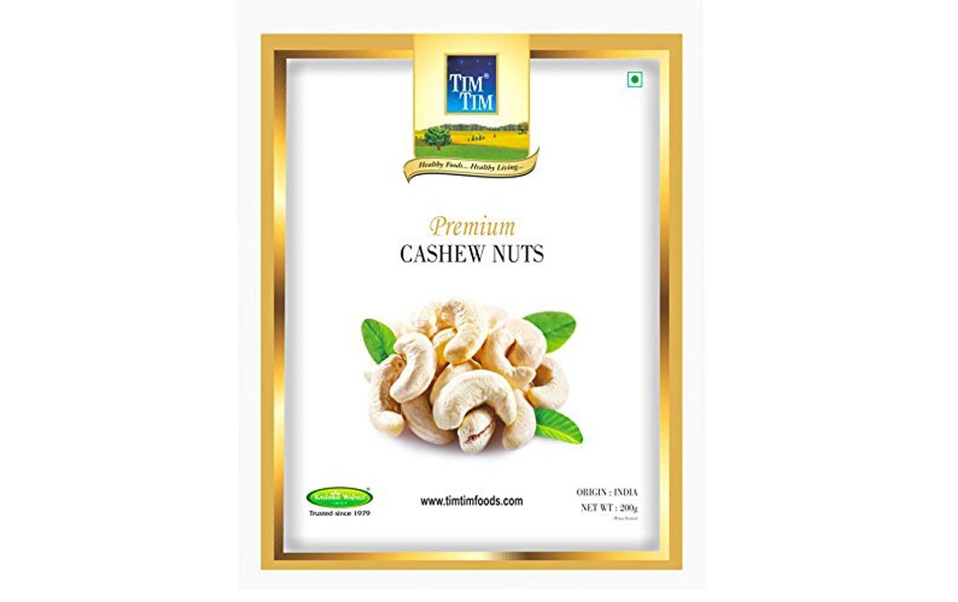 Tim Tim Premium Cashew Nuts    Box  200 grams